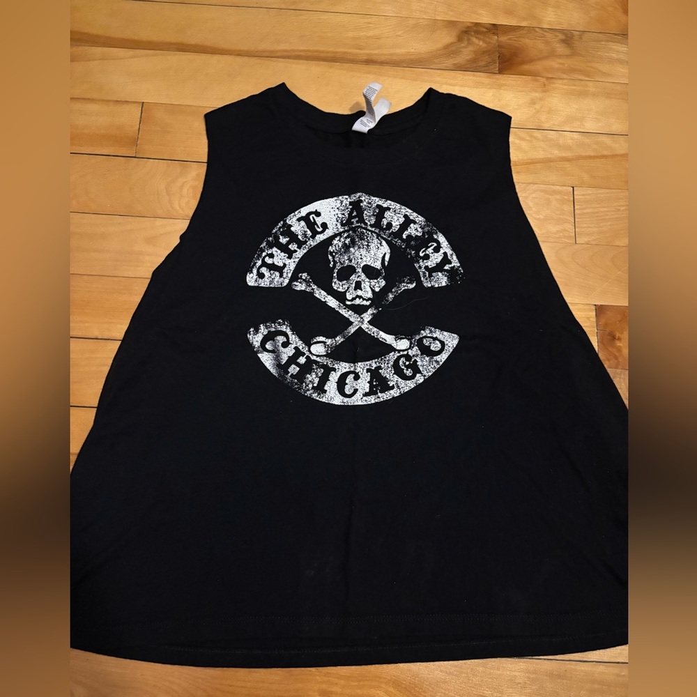 The alley Chicago crop top gothic pink